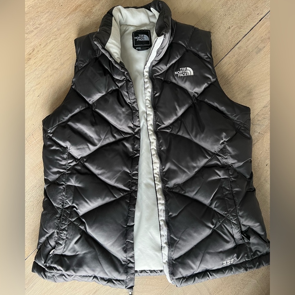 Women’s Large The North Face down vest